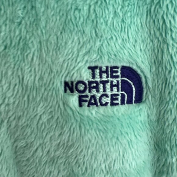 The North Face Mint Green Osito Full Zip Womens Soft Fleece Jacket Size XS - Picture 3 of 8
